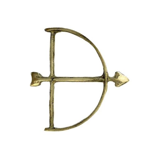Arco y flecha de bronce