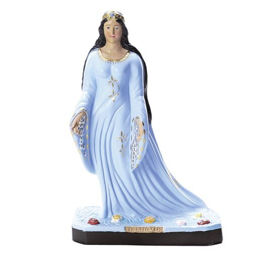Iemanja ropa celeste en yeso
