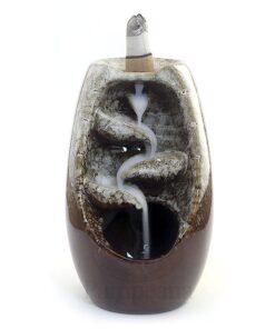 Fuente de humo 3 hojas mediana
