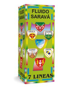 Siete lineas en fluido