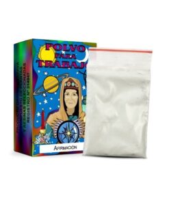 Afirmación en polvo de trabajo