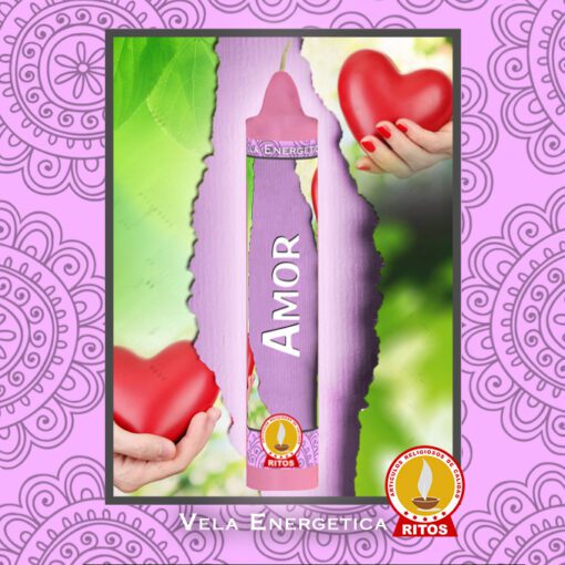 Vela energetica Amor