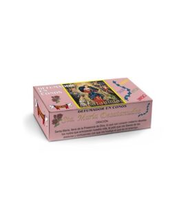 Virgen Desatanudos sahumerio en conitos