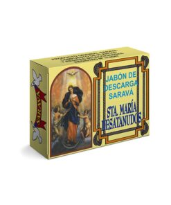 Virgen Desatanudos en jabon