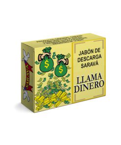 Llama dinero en jabon