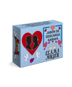 Llama mujer en jabon