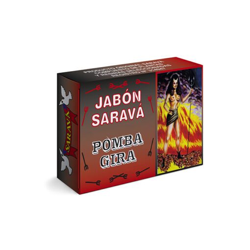 Pomba Gira en jabon