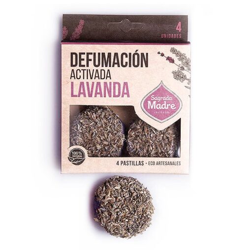 Pastillas de Defumación Activada Lavanda