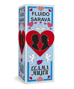 Llama mujer en fluido