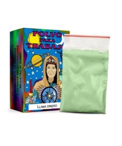 Llama dinero en polvo de trabajo