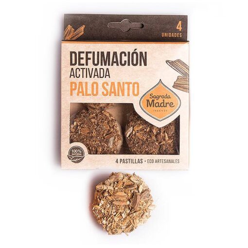 Pastillas de Defumación Activada Palo Santo