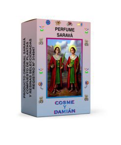 Cosme y Damian en perfume