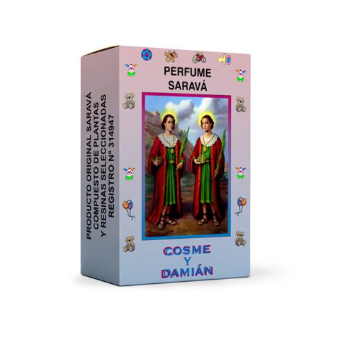 Cosme y Damian en perfume