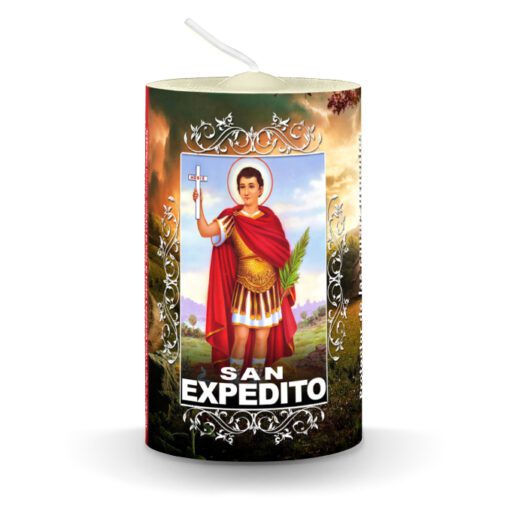 Velon con oracion de San Expedito