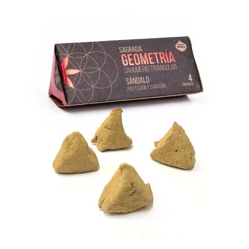 Sahumerio Sagrada Geometría Sándalo