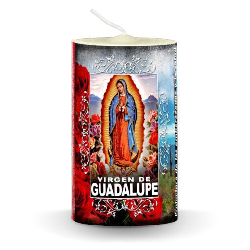 Velon con oracion de Virgen de Guadalupe