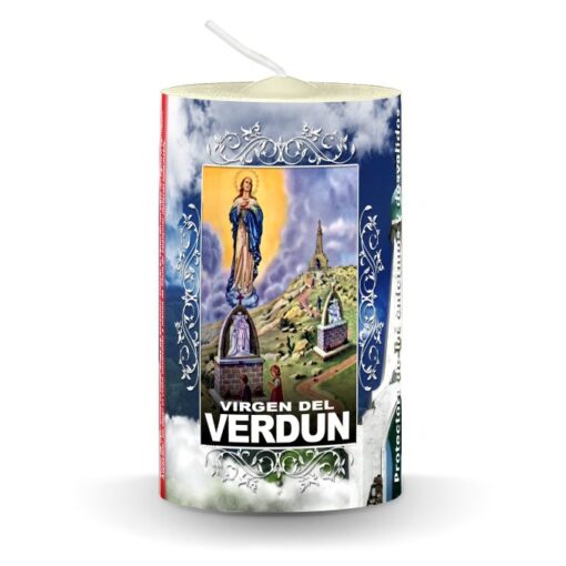 Velon con oracion de Virgen del Verdun