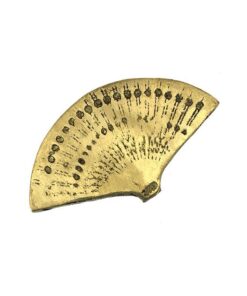 Abanico de bronce