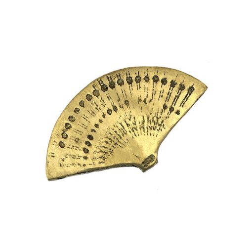 Abanico de bronce
