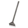 Herremienta rastrillo en metal