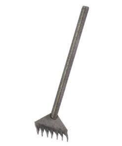 Herremienta rastrillo en metal