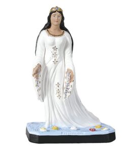 Iemanja ropa blanca en yeso
