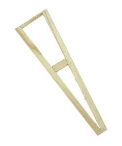 Muleta de madera