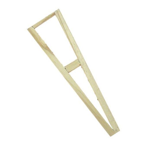 Muleta de madera
