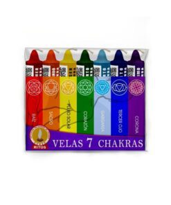 Pack de velas 7 chakras - Ritos