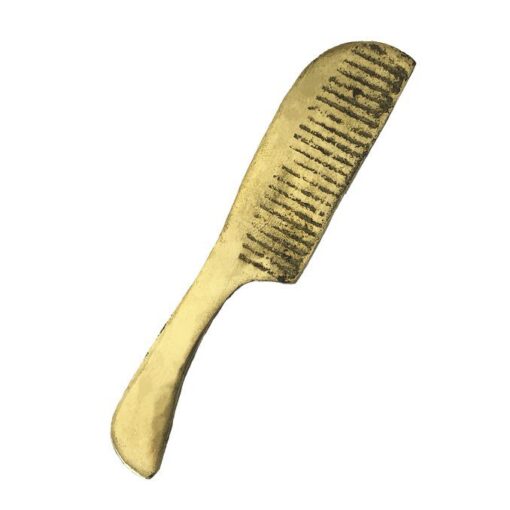 Peine de bronce