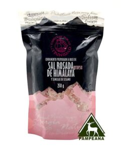 Sal rosada gruesa de Himalaya con sésamo
