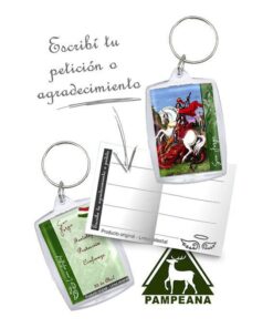 Llavero San Jorge (línea celestial)