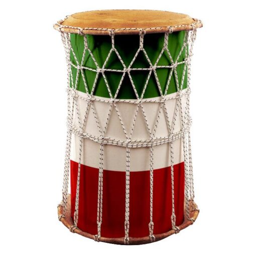 Tambor de chapa con aro de 26 x 50