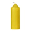 Velon pilar mediano de 4x10cm liso - amarillo