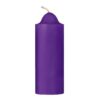 Velon pilar mediano de 4x10cm liso - violeta